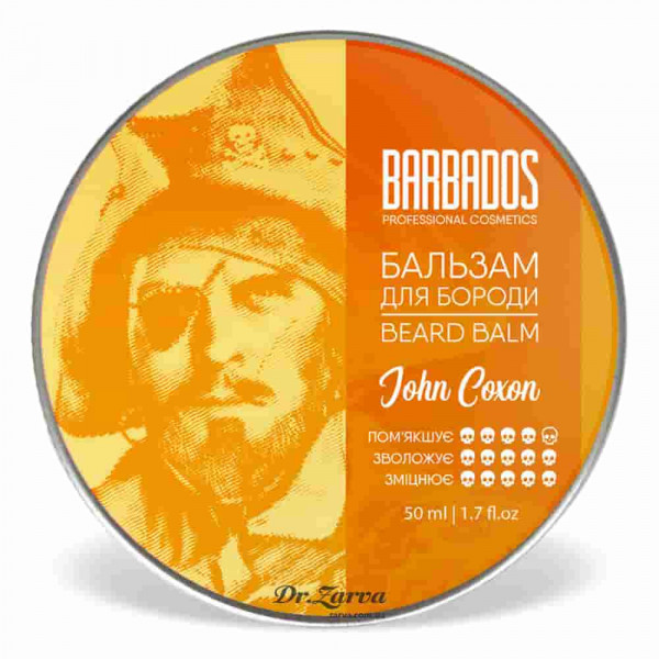 Бальзам для бороды BARBADOS Beard Balm John Coxon 45 мл