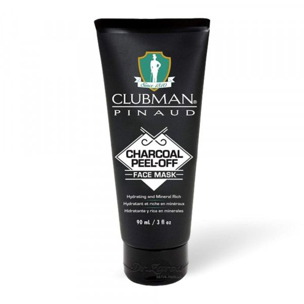 Черная маска для лица CLUBMAN PINAUD Charcoal Peel-off Face Mask 90 мл