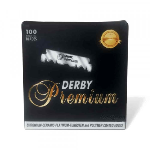 Лезвия для опасных бритв (шаветт) Derby PREMIUM PROFESSIONAL половинки 100 шт
