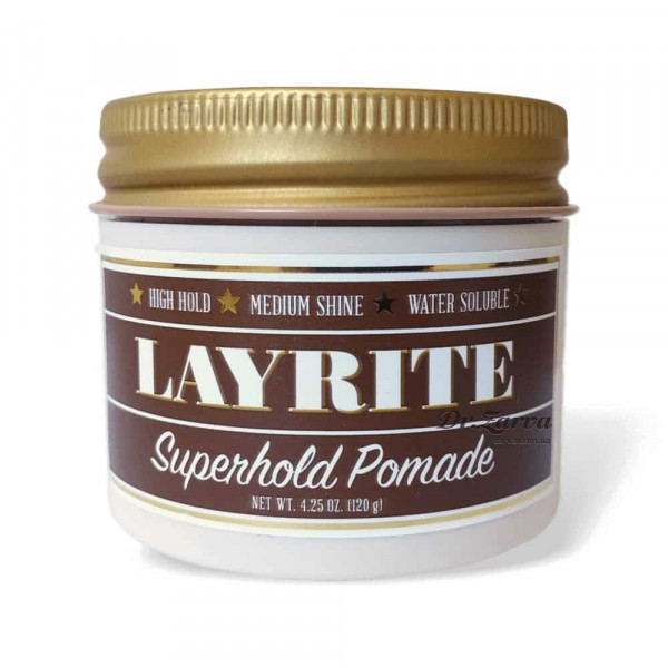 Помада для укладки волос Layrite SUPER HOLD Pomade 120 мл
