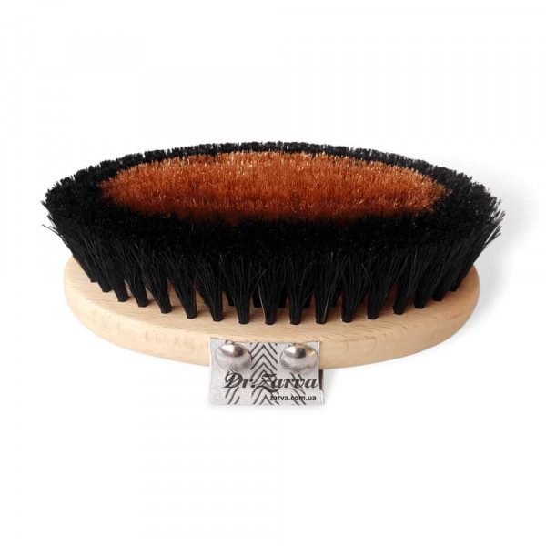 Щетка для тела с ворсом из бронзы и кабана NATURAE DONUM Bronze