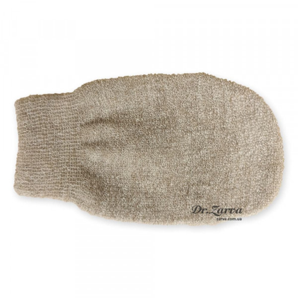 Мочалка варежка из конопли Naturae Donum CANAPA