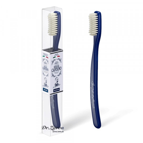 Зубная щетка PASTA DEL CAPITANO Toothbrush серия 1905 средняя жесткость (синяя)