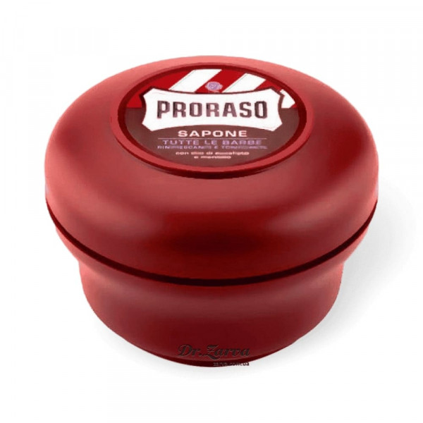 Мыло для бритья PRORASO для жесткой щетины Red Line Shaving 150 мл