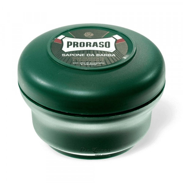 Мыло для бритья PRORASO с ментолом и эвкалиптом Shaving Soap Jar Refresh Eucalyptus 150 мл