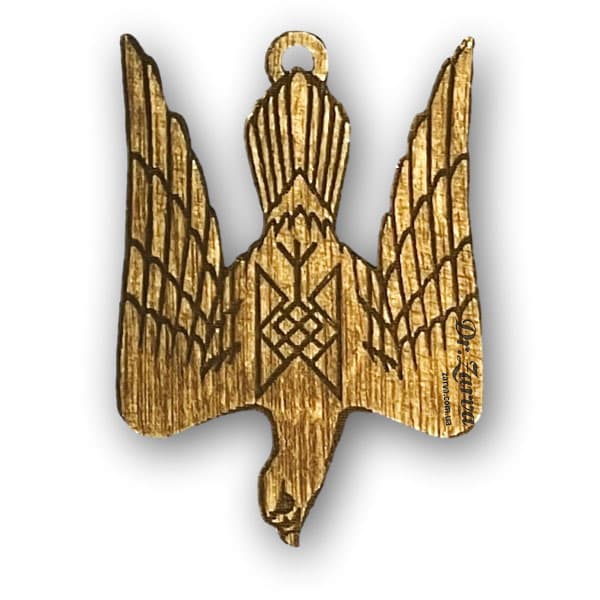 Кулон ARHAIKA Герб Сокол: символ Силы и Независимости