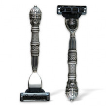 Станок для бритья Gillette ARHAIKA Воины (серебро 925 проба)