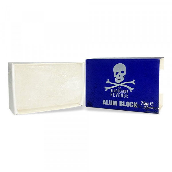 Квасец THE BLUEBEARDS REVENGE натуральный камень от порезов (алунит) Alum Block 75 г