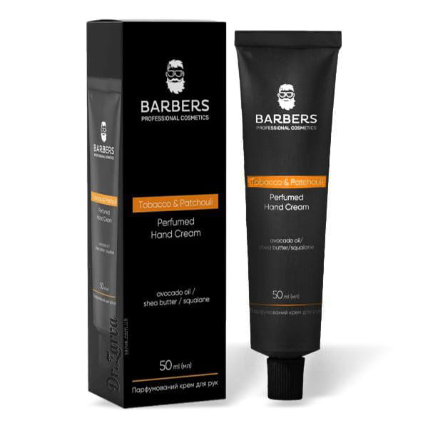Крем для рук мужской BARBERS Tobacco & Patchouli 50 мл