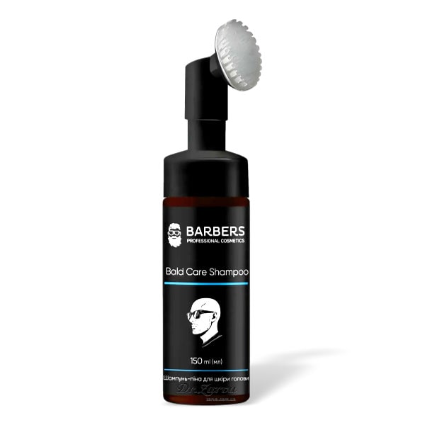 Шампунь для лысых и бритых налысо мужчин BARBERS Bald Care Shampoo 150 мл