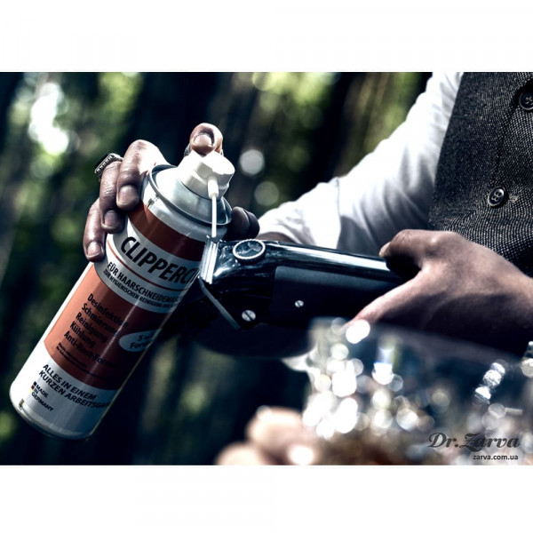 Аэрозоль для смазки и дезинфекции машинок Hygiene cleaner CLIPPERCIDE 5 in 1 500 мл