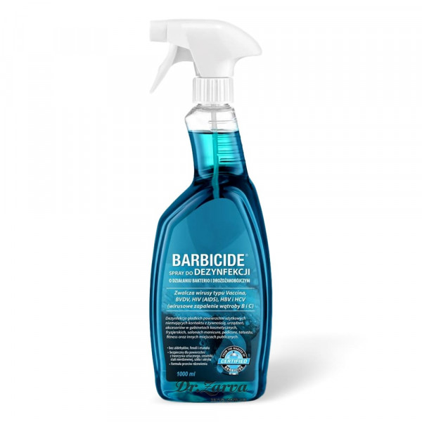 Универсальный спрей для дезинфекции (без запаха) BARBICIDE Desinfektions Spray 1000 мл