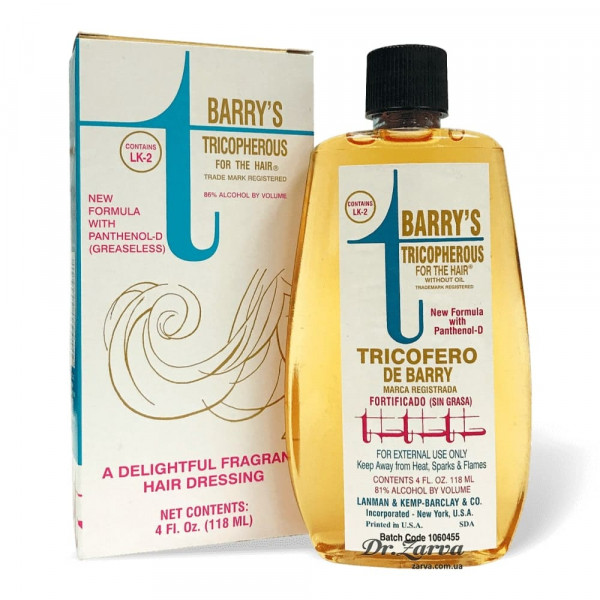 Тоник для волос и кожи головы BARRYS Tricopherous Greaseless 236 мл