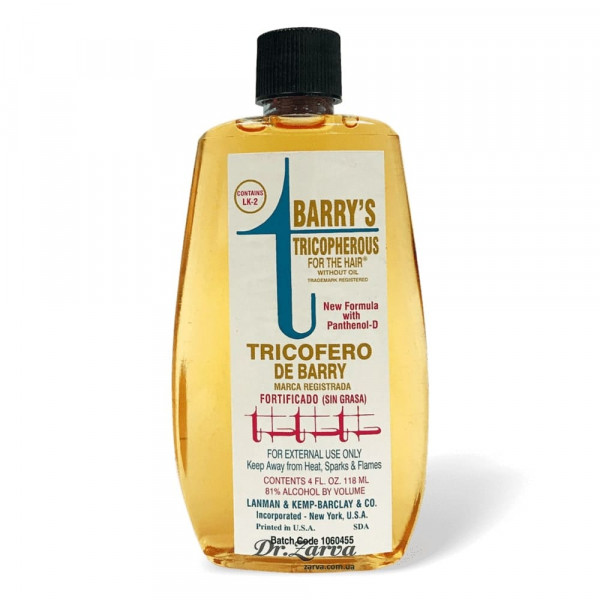 Тоник для волос и кожи головы BARRYS Tricopherous Greaseless 236 мл