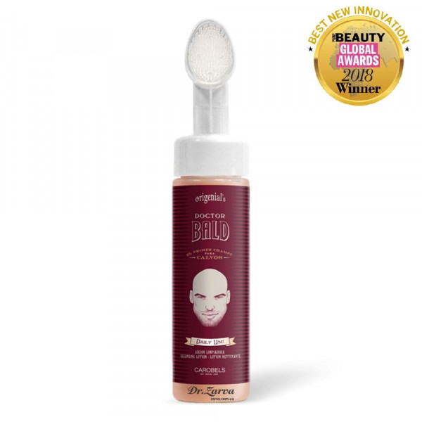 Очищающий лосьон для лысых и бритых налысо мужчин Doctor Bald BEARDBURYS 200 мл