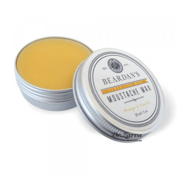 Воск для усов BEARDANS Orange & Vanilla 30 мл