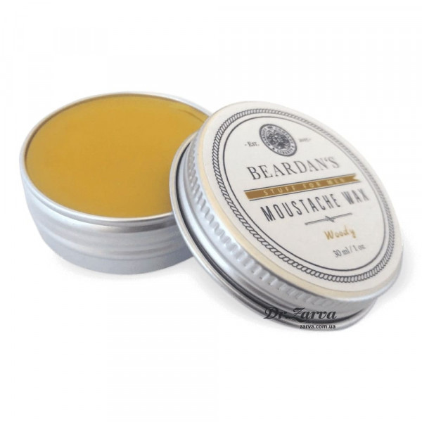 Воск для усов BEARDANS Woody 30 мл