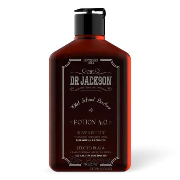 Шампунь для светлых и седых волос DR JACKSON Potion 4.0 White Hair shampoo 200 мл