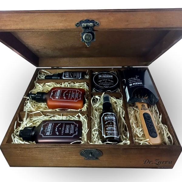 Набор для ухода за бородой DR. JACKSON Natural Beard Grooming Set