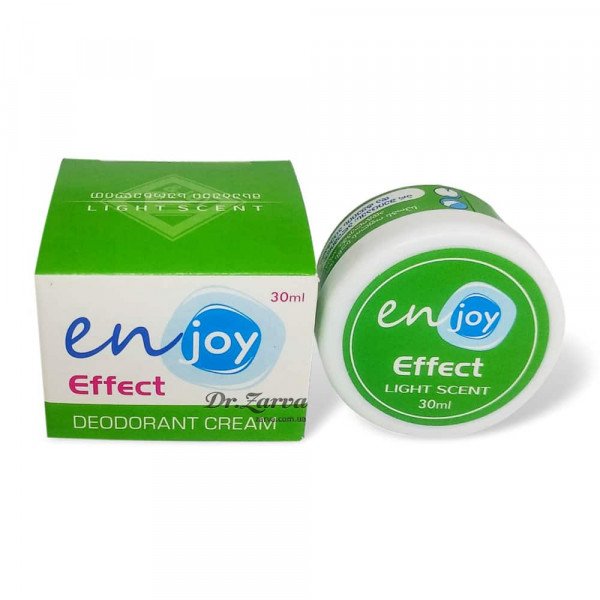 Эко дезодорант крем ENJOY ECO Light Scent в баночке 30 мл