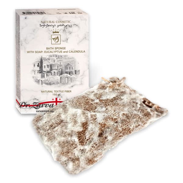 Мочалка джутовая с мыльной стружкой ENJOY ECO Мандарин и Лайм 150 г