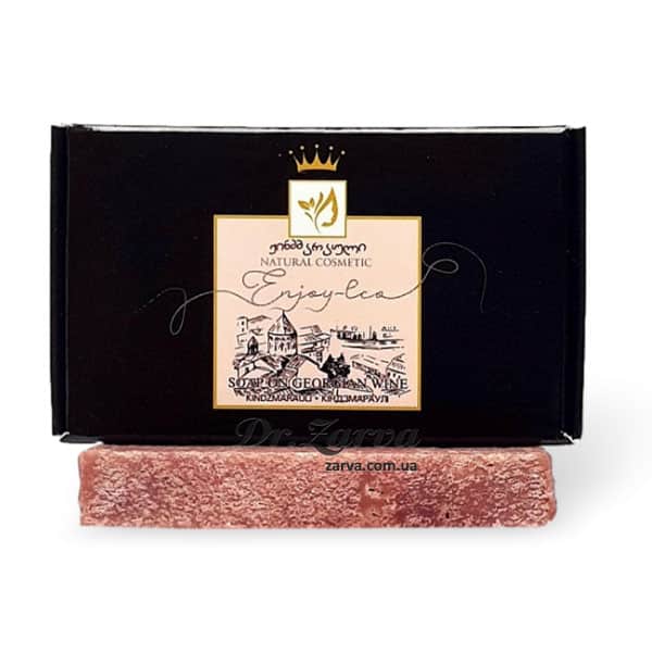 Мыло натуральное на красном вине КИНДЗМАРАУЛИ Enjoy Eco 50 г