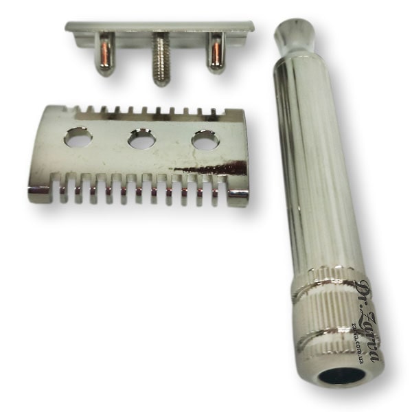 Станок для бритья Т-образный FATIP Grande Nickel