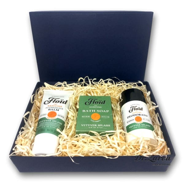 Набор по уходу за телом и лицом после бритья  FLOID Vetyver