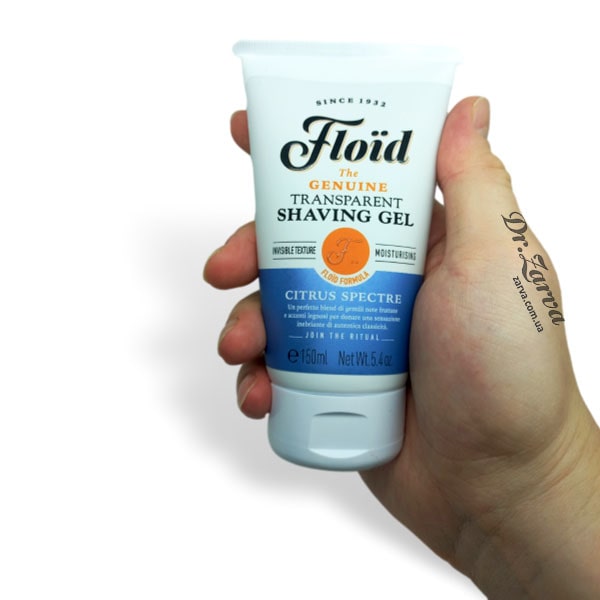 Гель для бритья FLOID Citrus Spectre прозрачный 150 мл