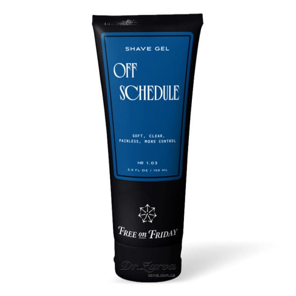 Гель для бритья FREE ON FRIDAY Off Schedule 150 мл