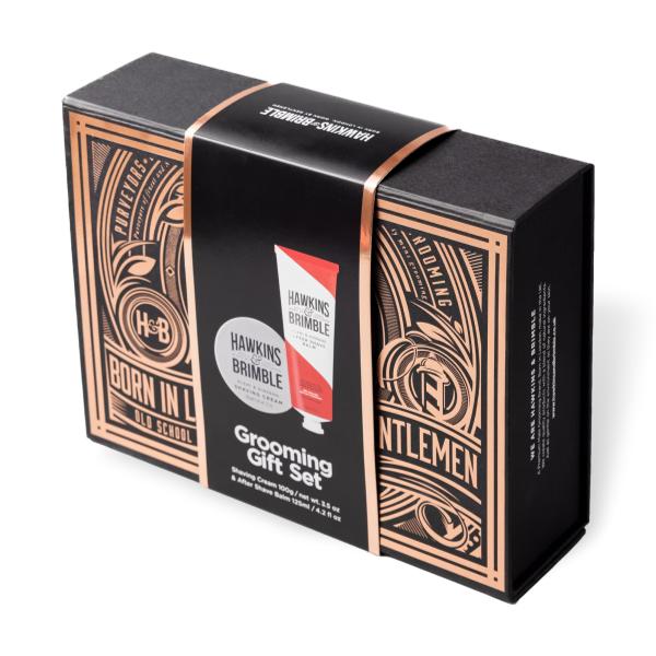 Набір для гоління HAWKINS & BRIMBLE Shaving Gift Set (Shave Cream + Aftershave Balm)