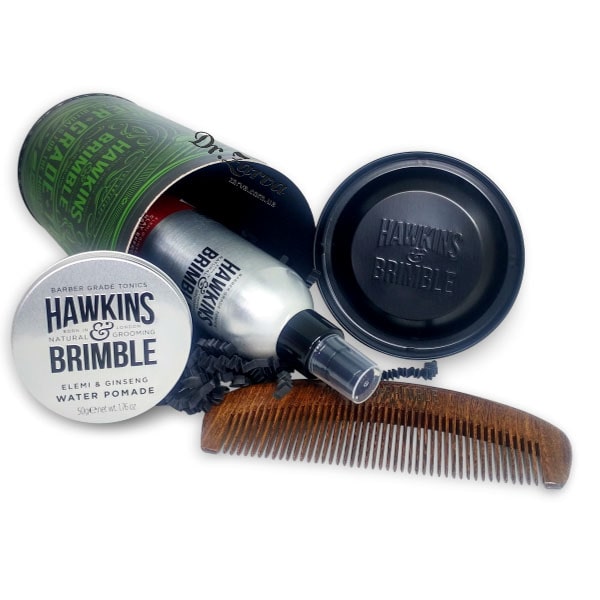 Набор для укладки волос HAWKINS & BRIMBLE Hair Care Gift Set (Water Pomade, Clay Spray & Comb)
