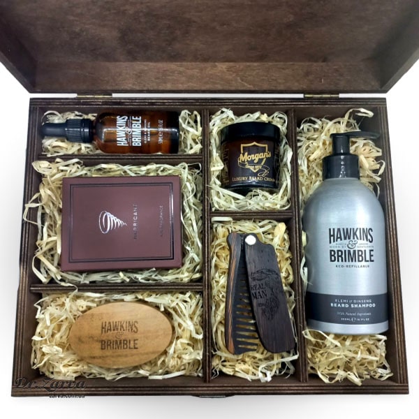 Набор для ухода за бородой HAWKINS & BRIMBLE Luxury Beard Set 