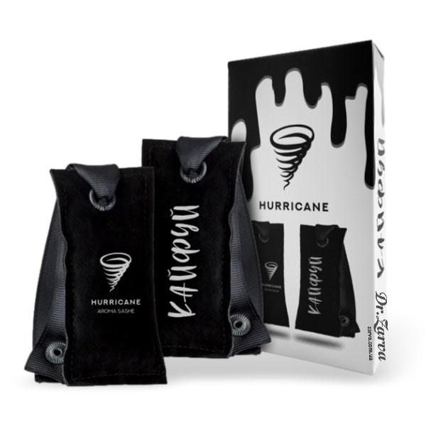Ароматизатор в автомобиль (ароматическое саше) HURRICANE Black Night
