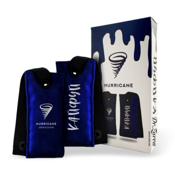 Ароматизатор в автомобиль (ароматическое саше) HURRICANE Blue Shine