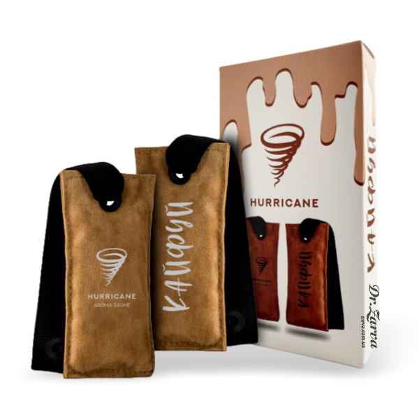 Ароматизатор в автомобиль (ароматическое саше) HURRICANE Beige Magic