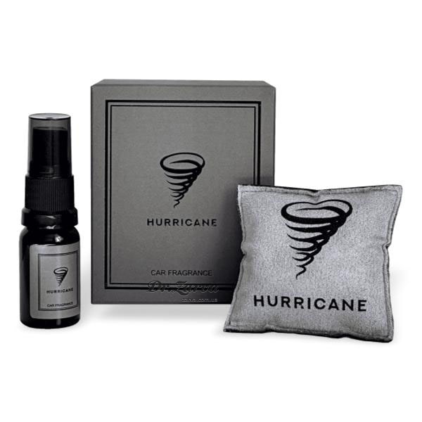 Ароматизатор в автомобиль (аромасаше) HURRICANE Grey
