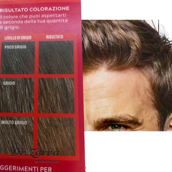 Мужская краска для волос JUST FOR MEN Light Brown H-25 (светло-каштановый)