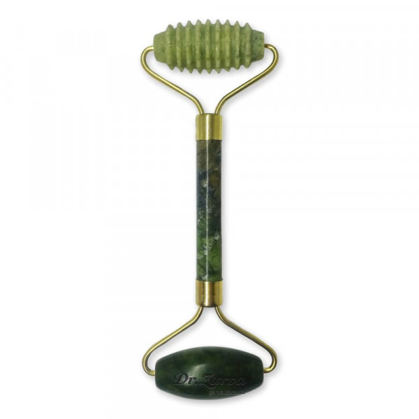 Нефритовый ролик для массажа лица двойной YUSHI GUNLUN