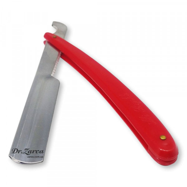 Опасная бритва шаветта ALI BIYIKLI красная