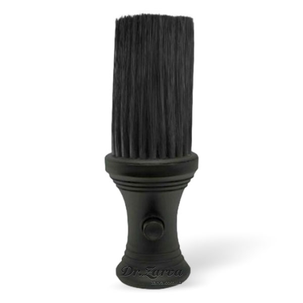 Сметка с контейнером для талька SCALPMASTER черного цвета