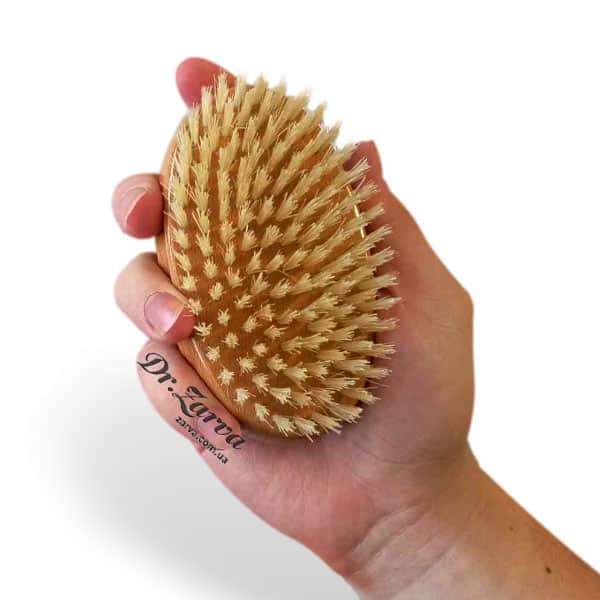 Щетка для бороды и волос KENT MG3 Finest Men (овальная белая)