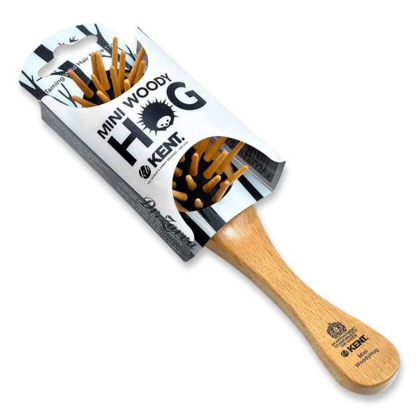 Расческа щетка KENT Woody Hog универсальная (Standart)