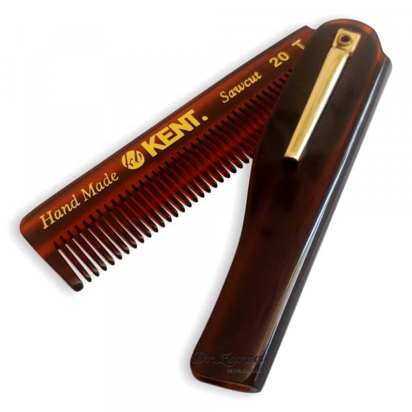 Расческа KENT 20T Flip Comb складная малая (167 мм)