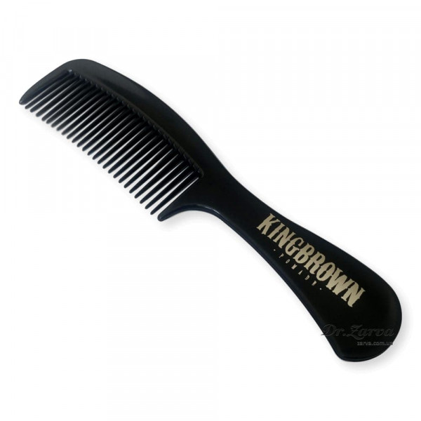 Расческа KING BROWN Black Handle Comb