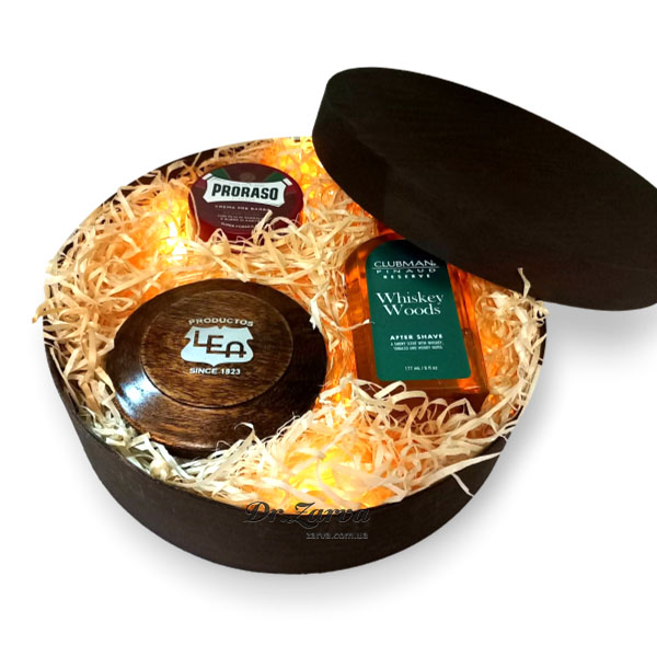Набор для бритья Lea with Clubman Premium Light Box Set (мерцающий огоньками)