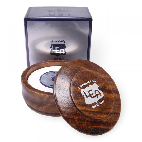 Мыло для бритья в чаше из дерева Lea CLASSIC SHAVING SOAP IN WOODEN BOWL 100 г