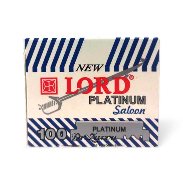 Лезвия для опасных бритв (шаветт) Lord SALOON SUPER STAINLESS половинки 100 шт