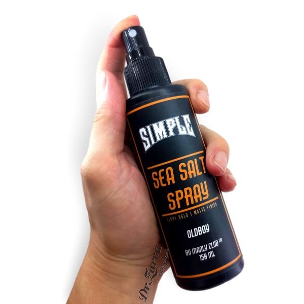 Солевой спрей для укладки волос MANLY Sea Salt Spray Simple 150 мл