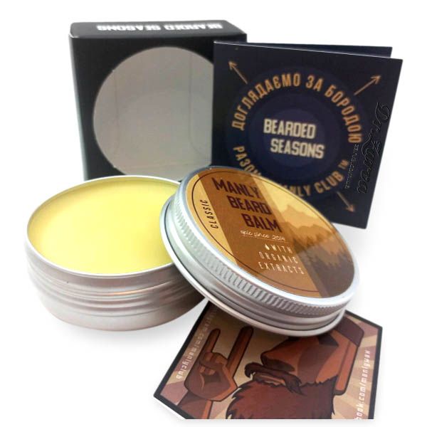 Бальзам для бороды MANLY Beard Balm Classic 40 мл